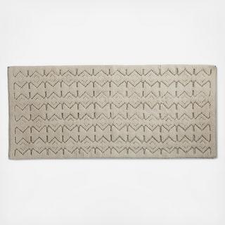 Mosaic Canyon Organic Bath Runner