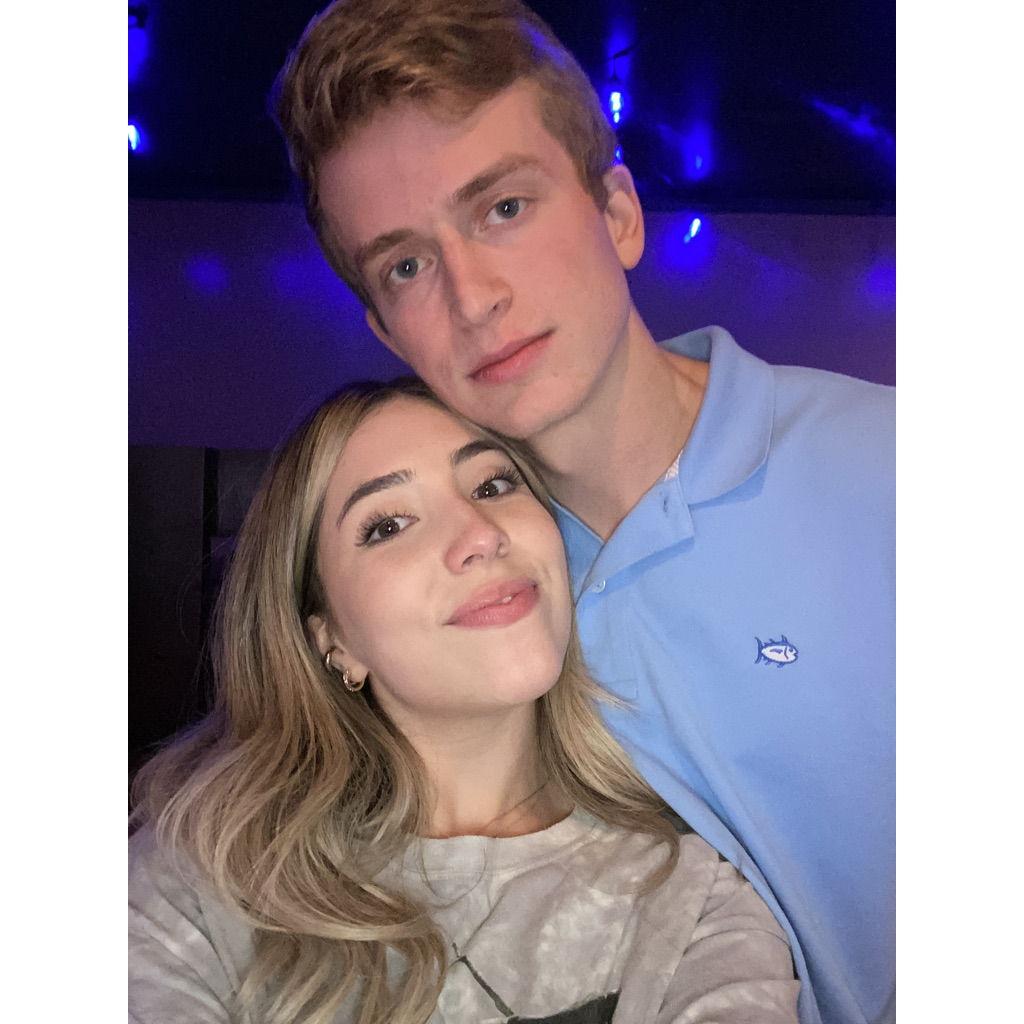 We said "I love you" the night this was taken!