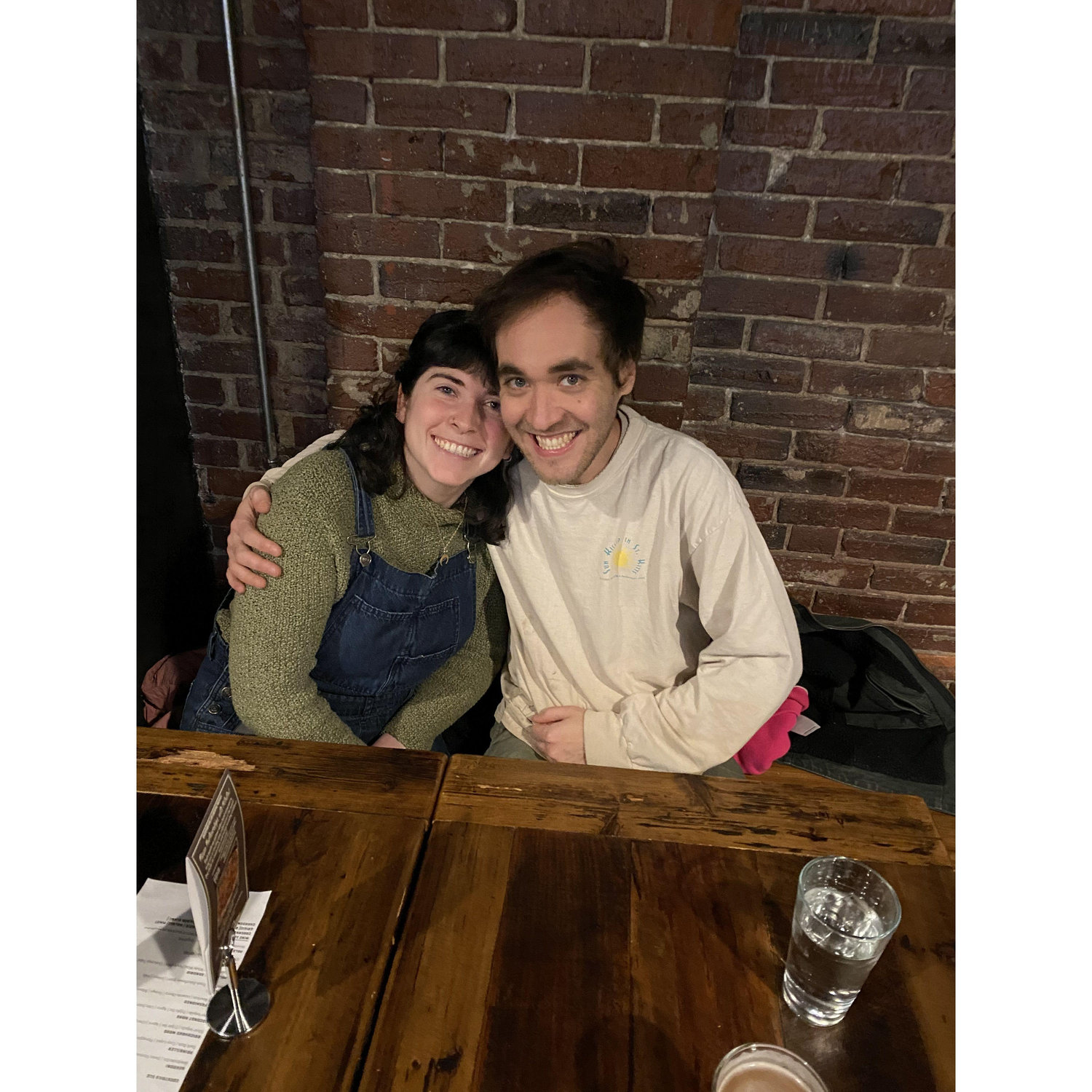 Cozy pizza date