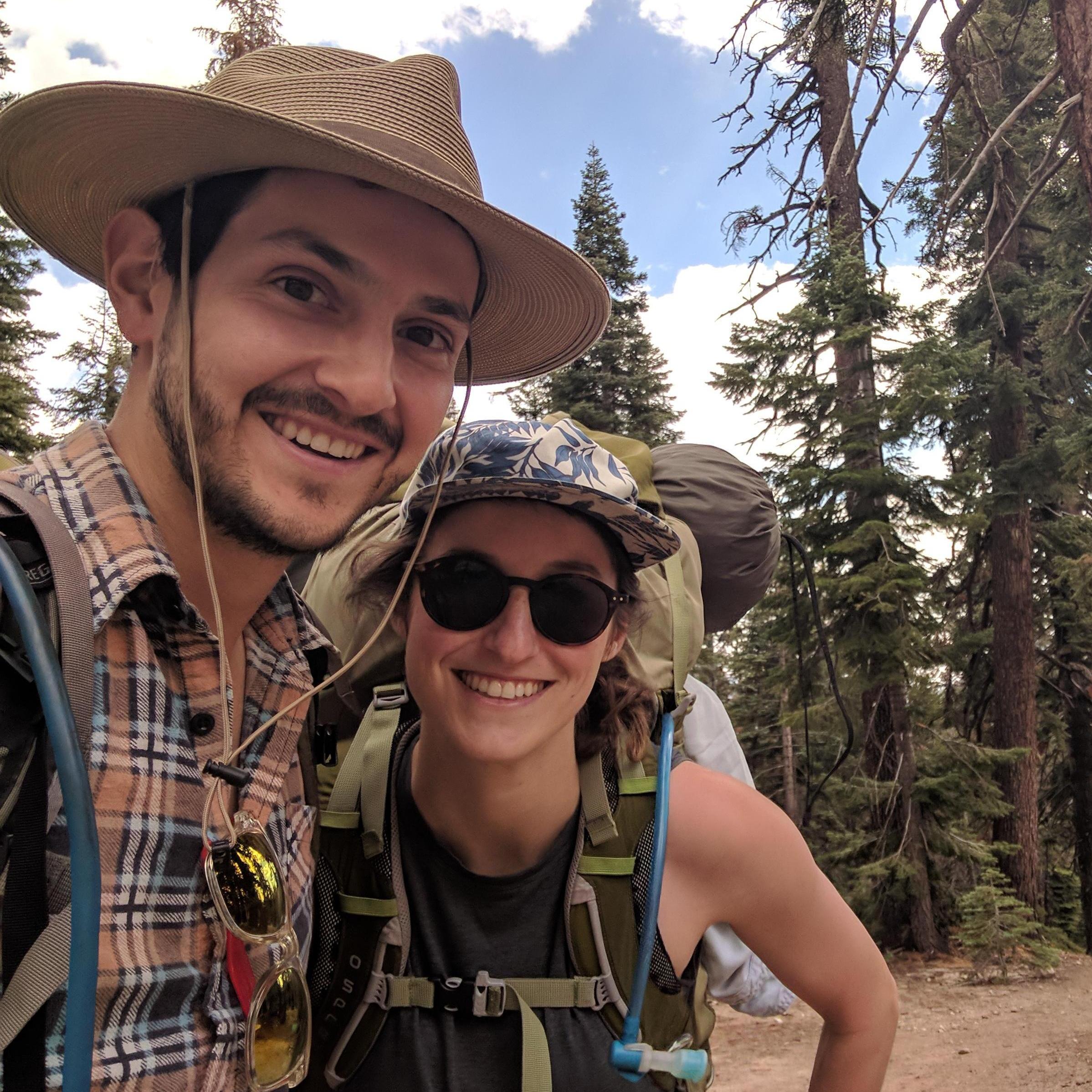 Alex brought Allie to Yosemite for her first time.