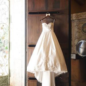 Wedding dress hanger, Rustic wedding, Rustic chic wedding, chic barn wedding hanger, bride hanger, wood hanger, wooden hanger