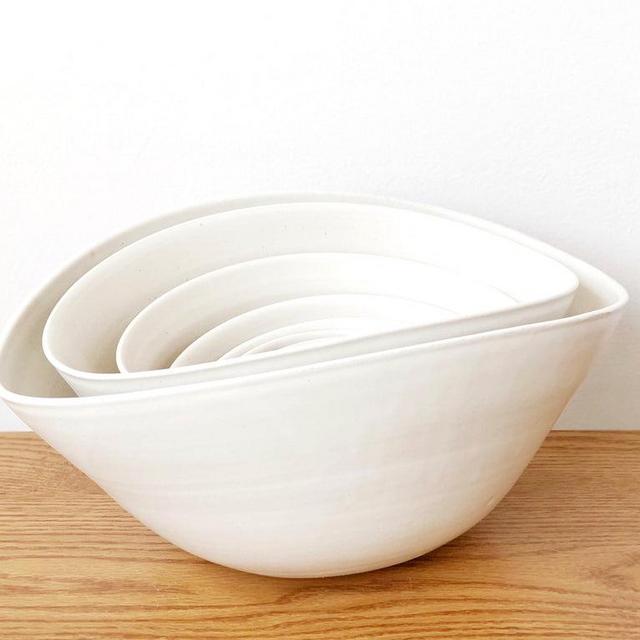 Handmade Ceramic Nesting Bowl - S