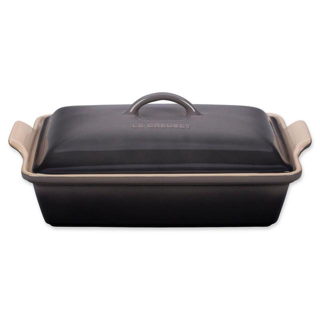 Le Creuset® 4 qt. Covered Rectangular Casserole Dish in Oyster