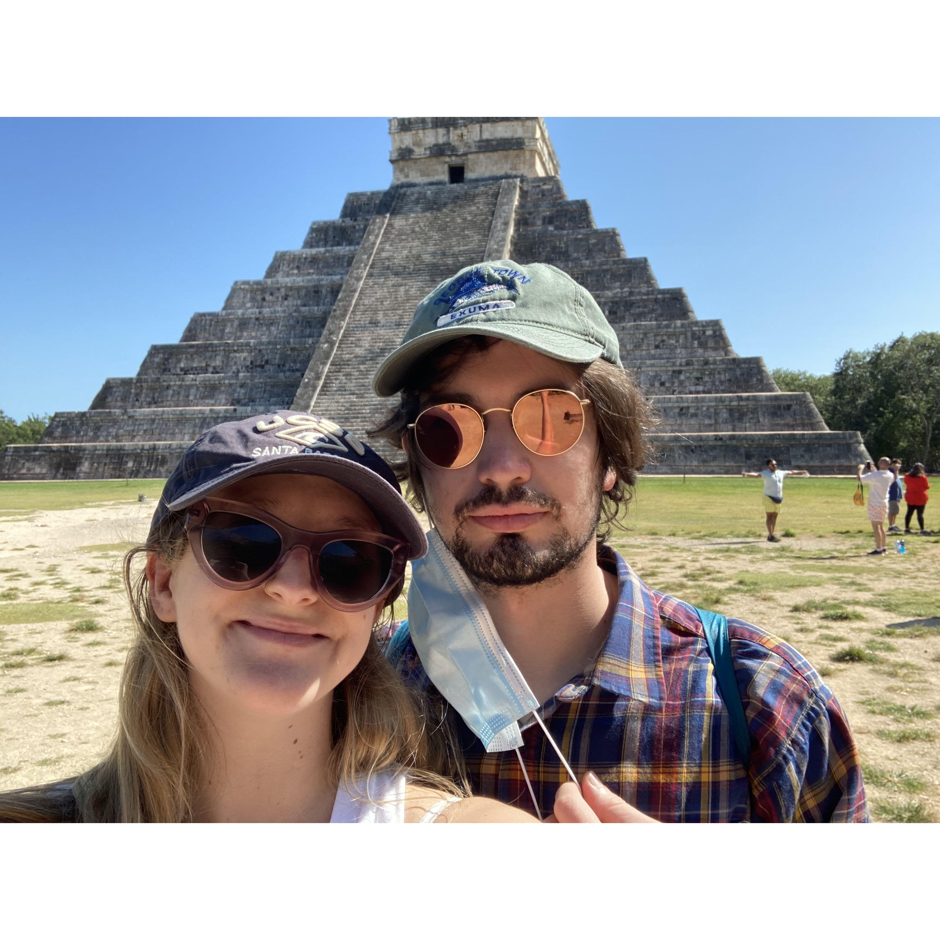 First trip to Mexico together.