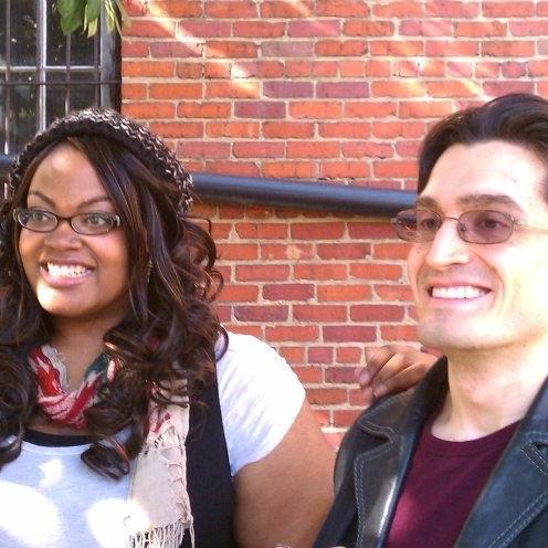 At the Poe Museum during Andrew’s first Richmond visit