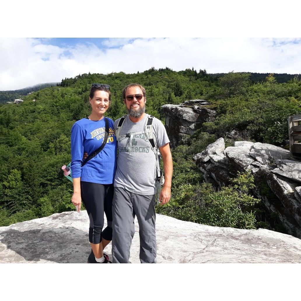 Hiking in Blowing Rock - 2020