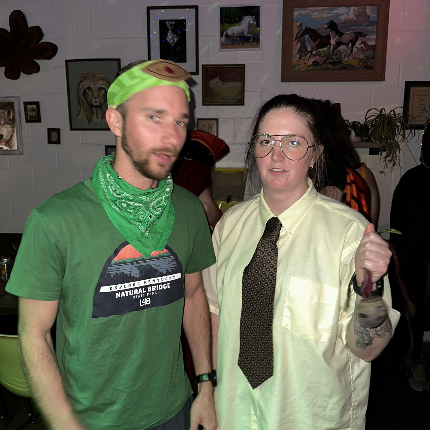 Being Dwight(s) for Halloween.