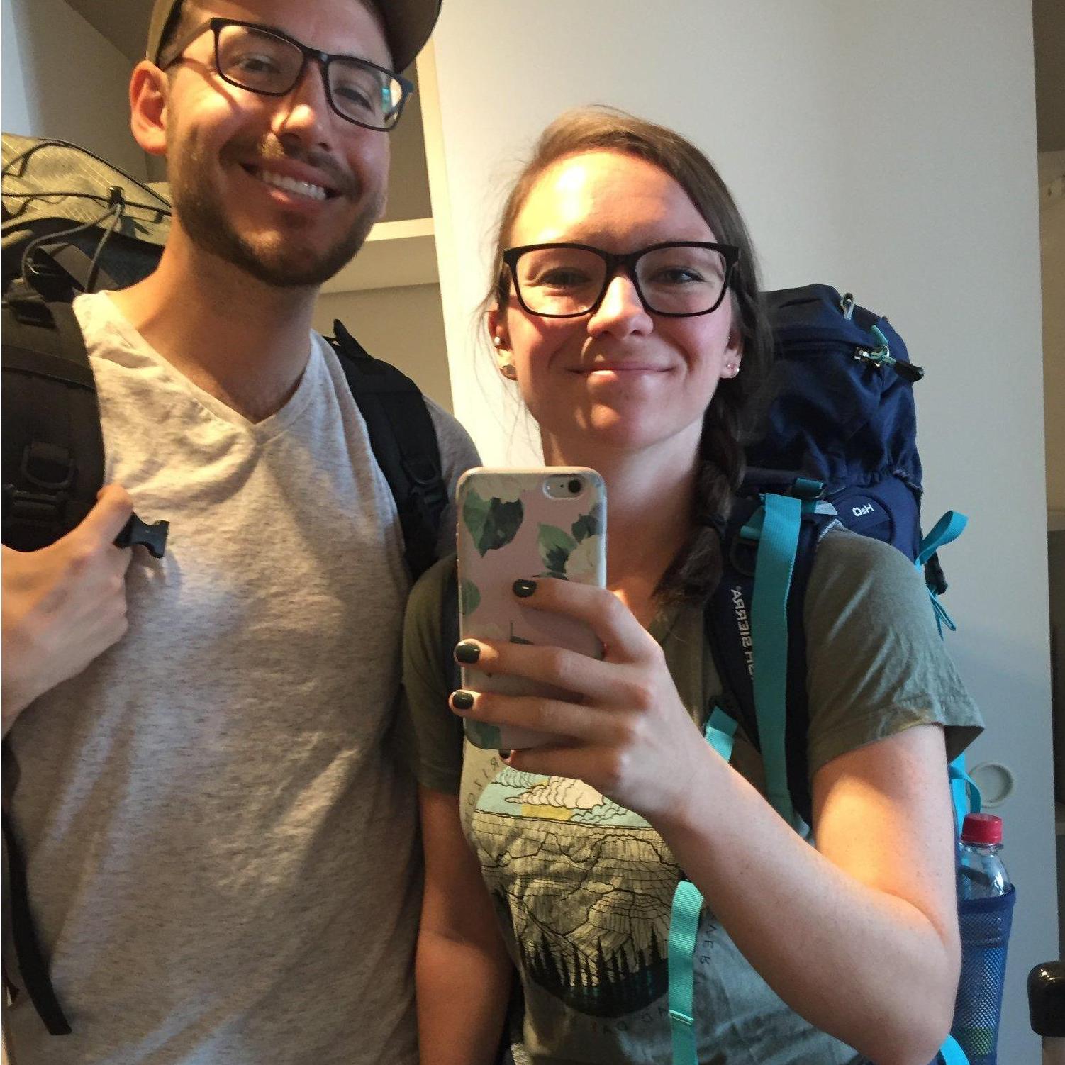 Backpacks packed and shoes tied tight