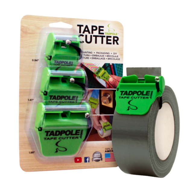 Tadpole Tape Cutter Three Pack Combo