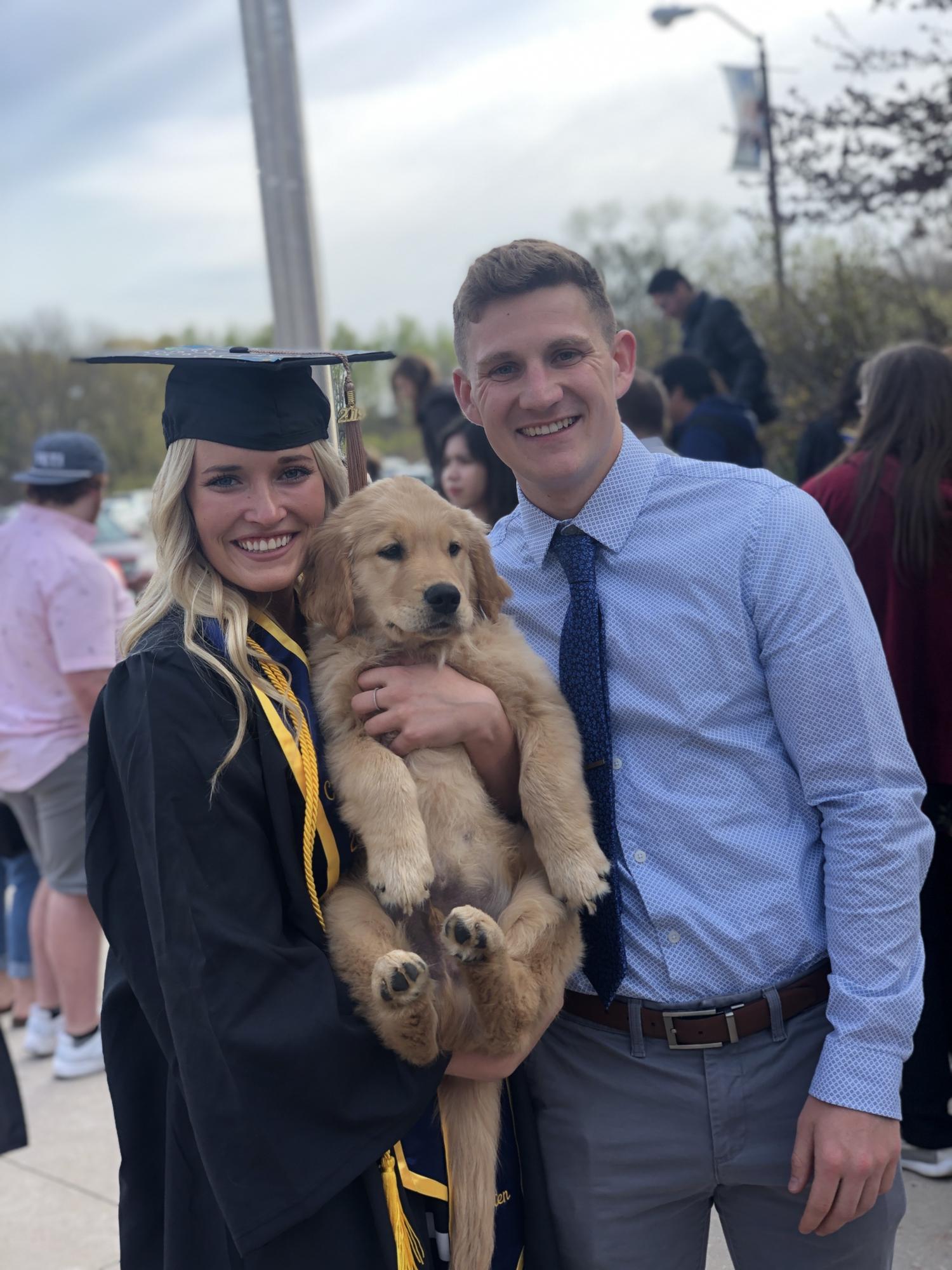 Meghan graduated college - 2019