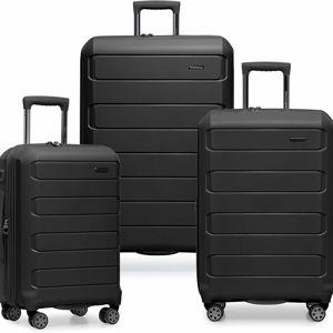 Black, 3-Piece Set (22/26/30)