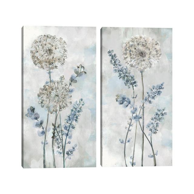 Garden Heights I & II by Studio Arts Set of Canvas Art Prints