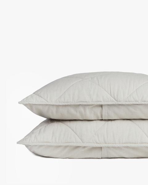 Flannel Sham Set