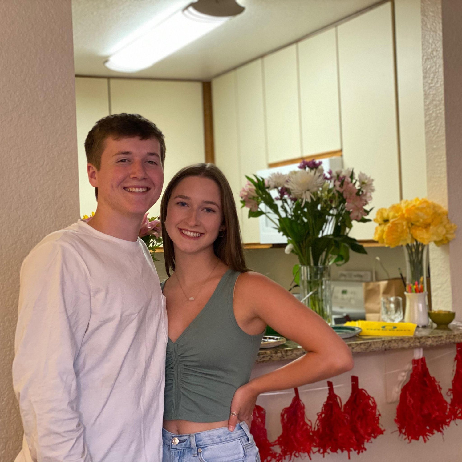 Kate's Covid High School graduation 2020!