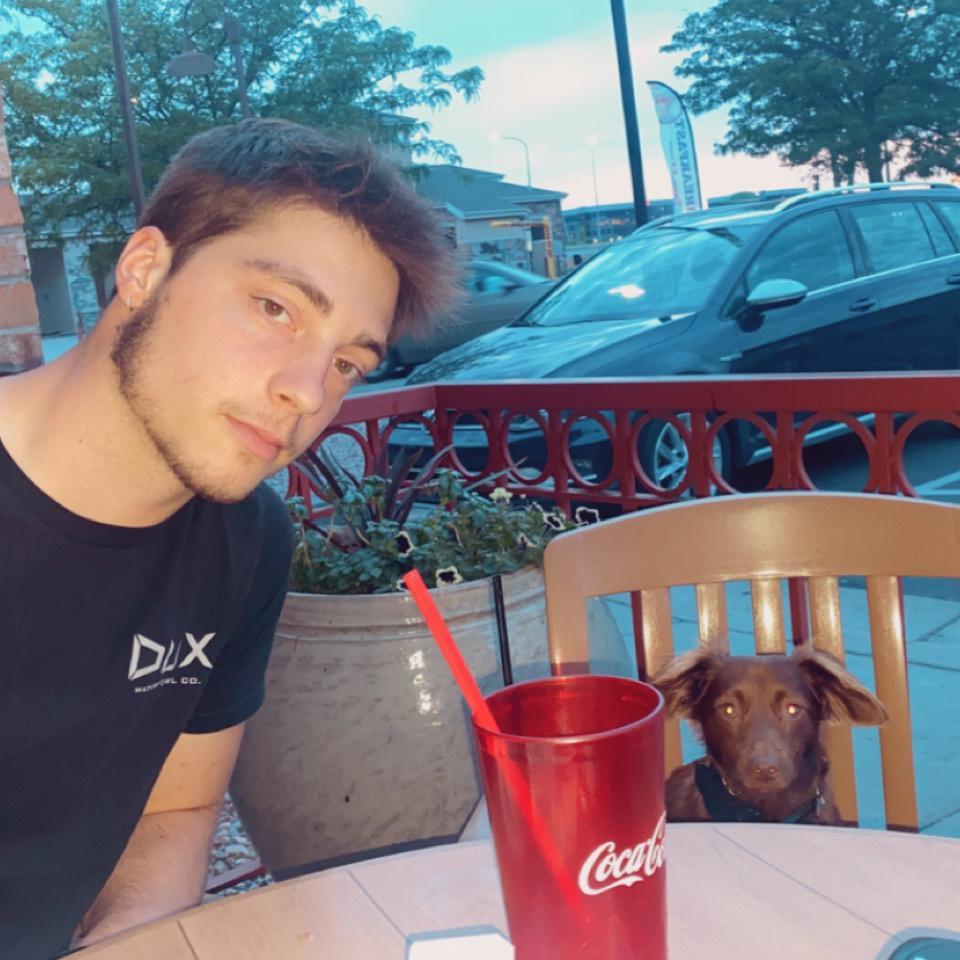 Grady and Mason chilling