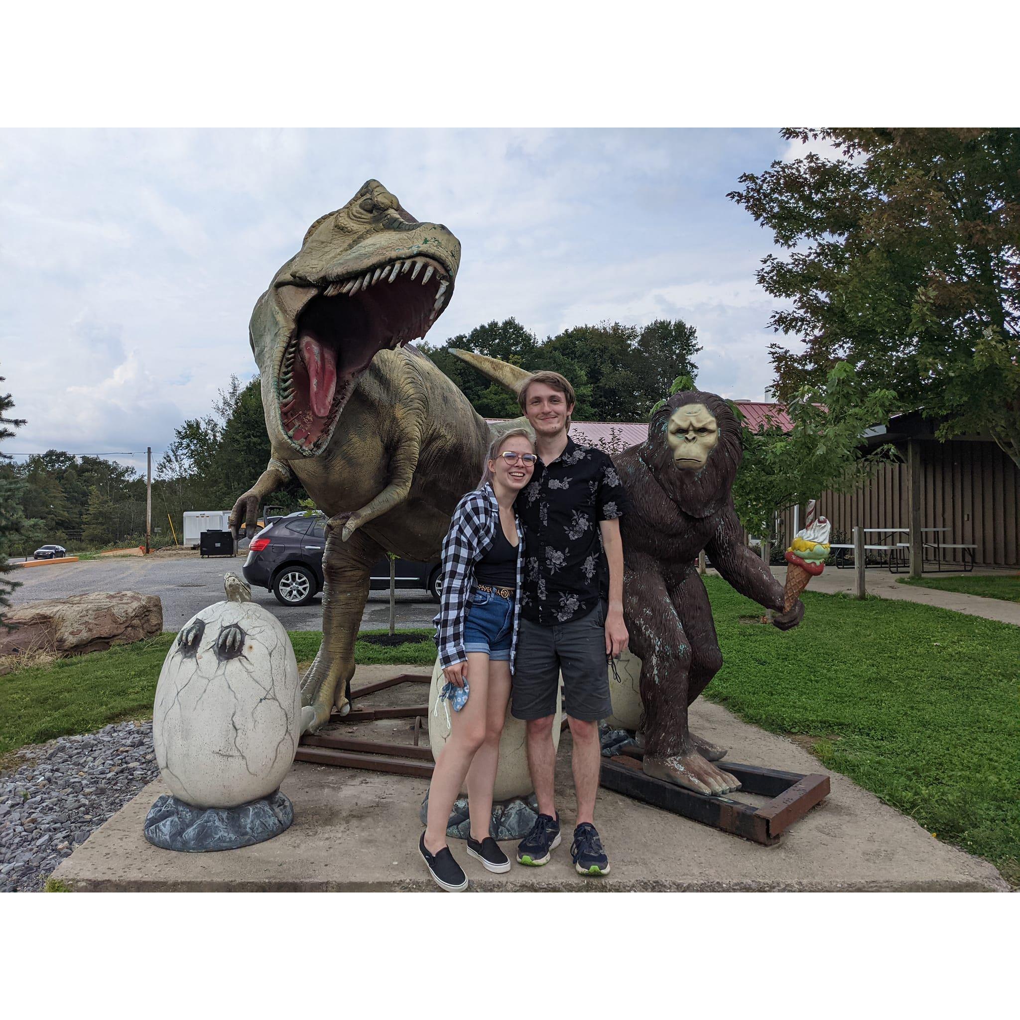 We found this weird road side attraction in the middle of no where Pennsylvania.