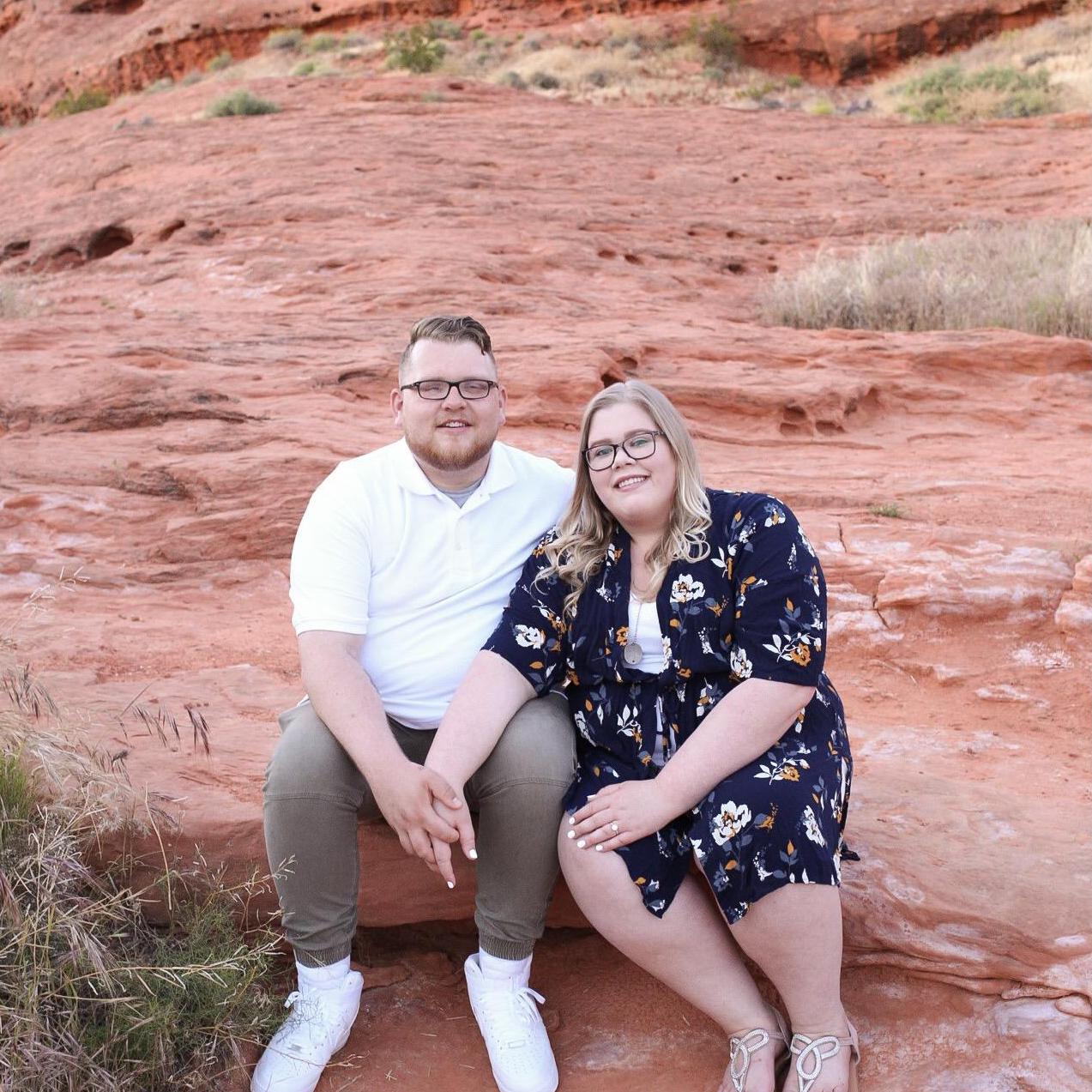 Our first family trip together! Down in St. George with Bryson's family.
