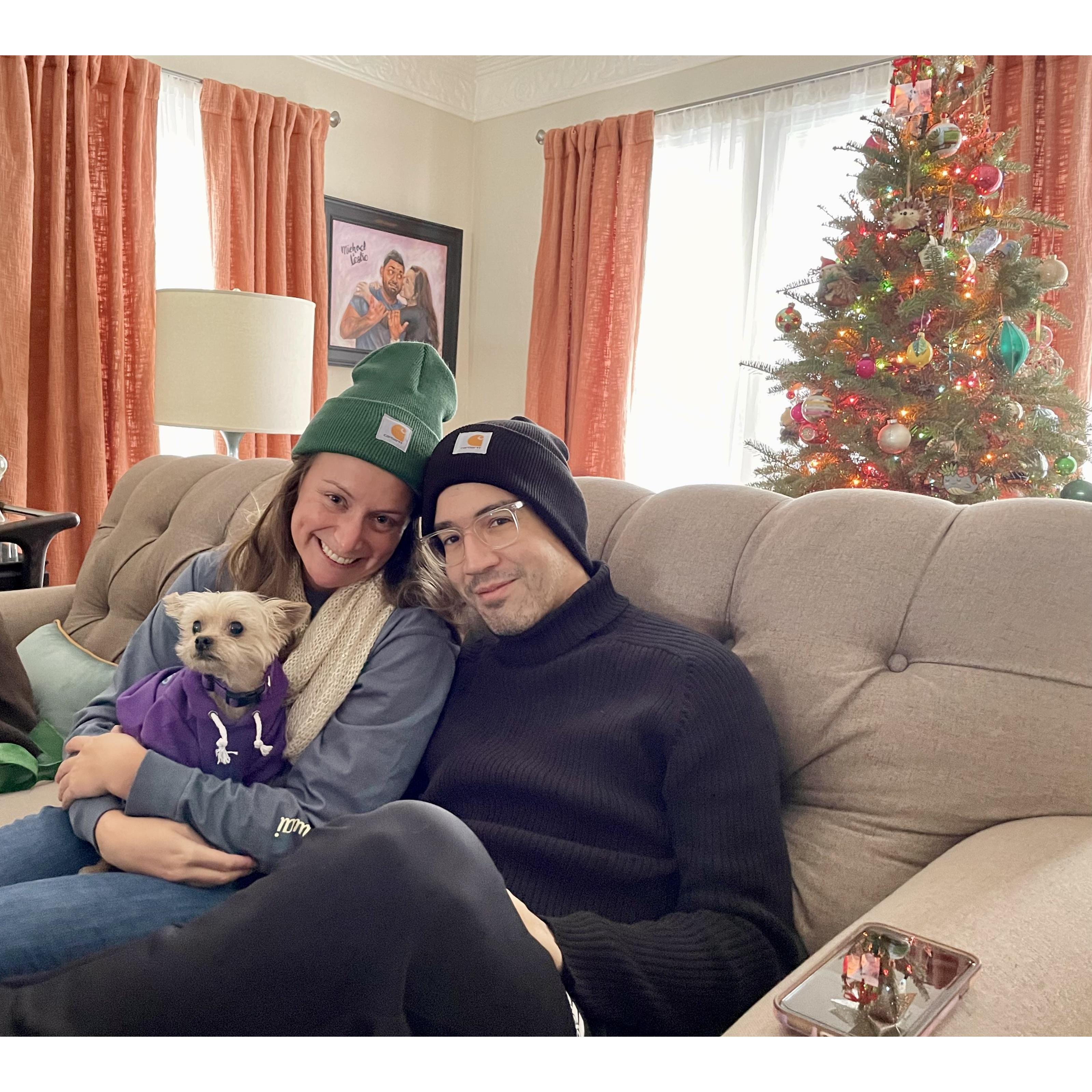 New Year’s weekend with Miguel's cousins in Detroit.