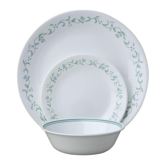 Corelle Livingware 24-Piece Dinnerware Set, Service for 8
