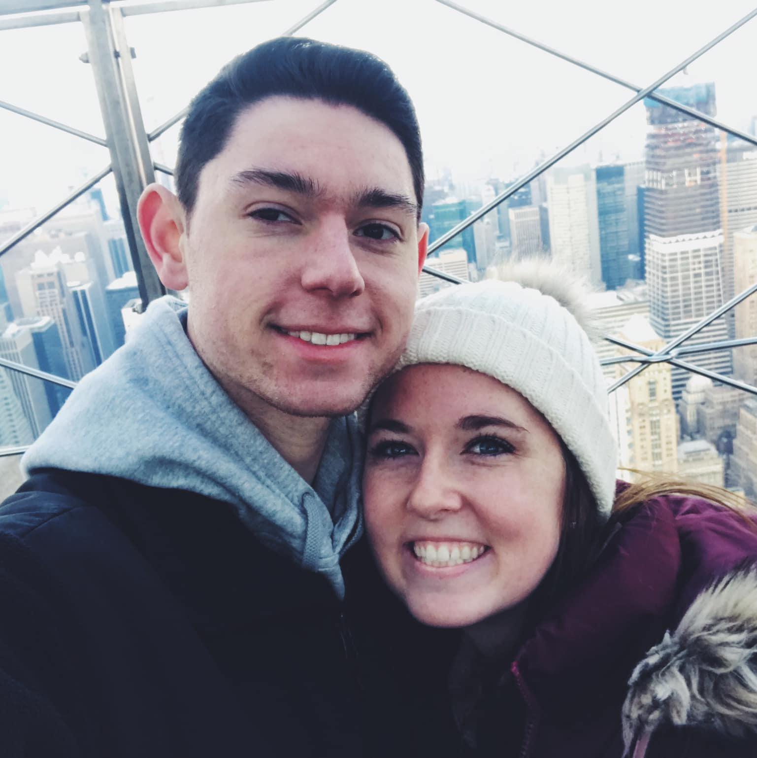 March 2019 - visiting NYC for our second anniversary!