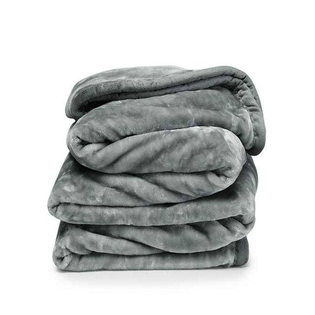 Ultra Plush Raschel Mink Blanket, Queen/King