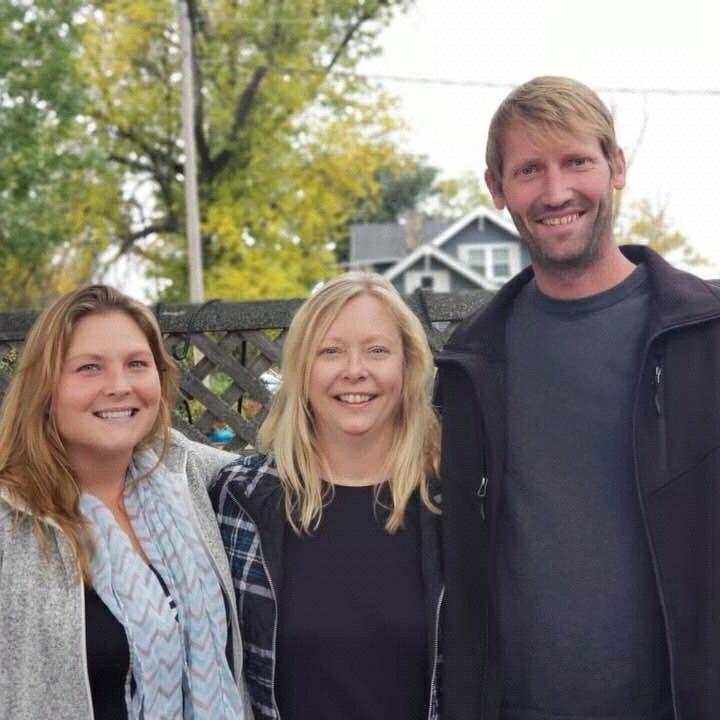 Alicia, Carol and Eric