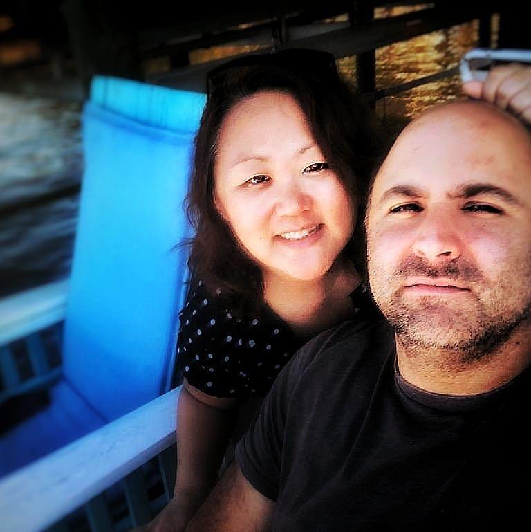 We enjoy relaxing by water.