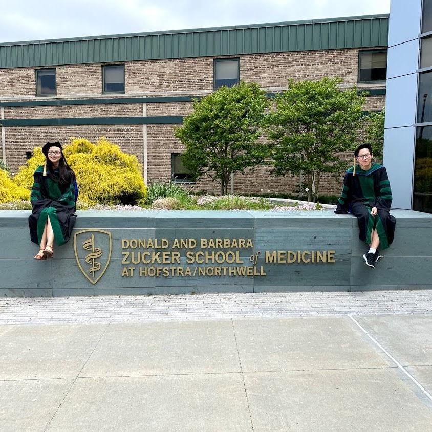 Socially distant graduation!