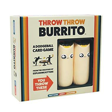 Throw Throw Burrito: A Dodgeball Card Game by Exploding Kittens