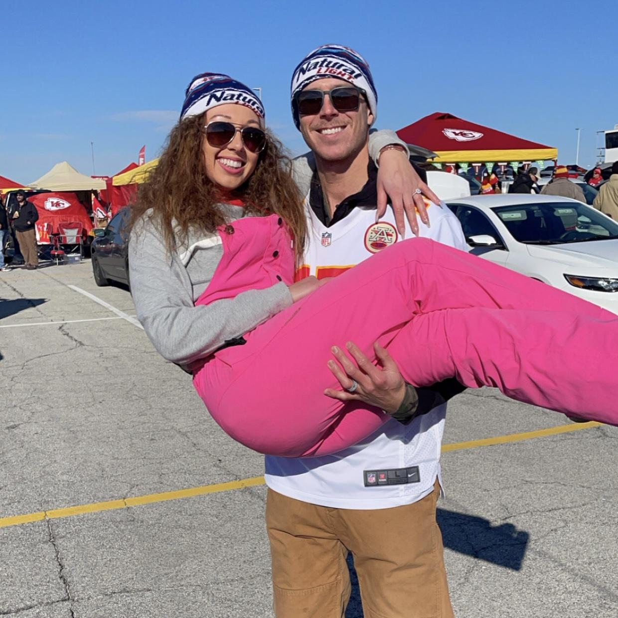 KC Chiefs game ❤️💛