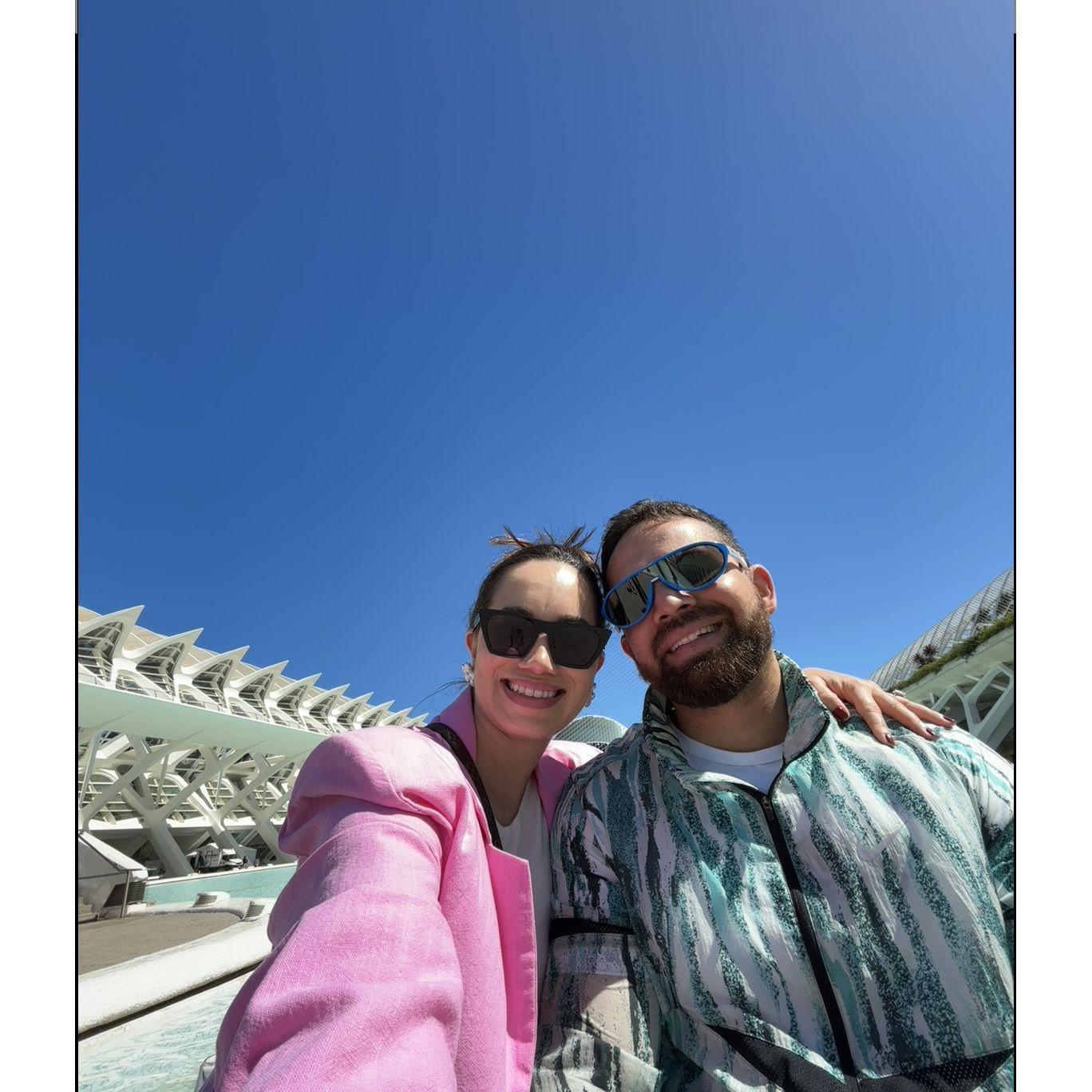 On our unforgettable trip to Spain!