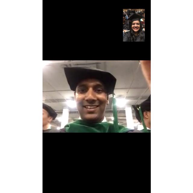 Med school and MBA graduation!