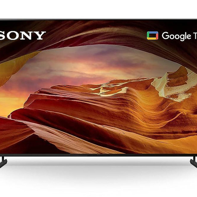 Sony 75 Inch 4K Ultra HD TV X77L Series: LED Smart Google TV KD75X77L- 2023 Model, Black