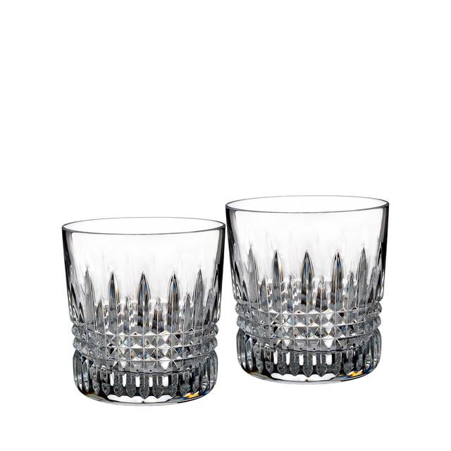 Waterford Lismore Diamond Old Fashioned Glass, Set of 2