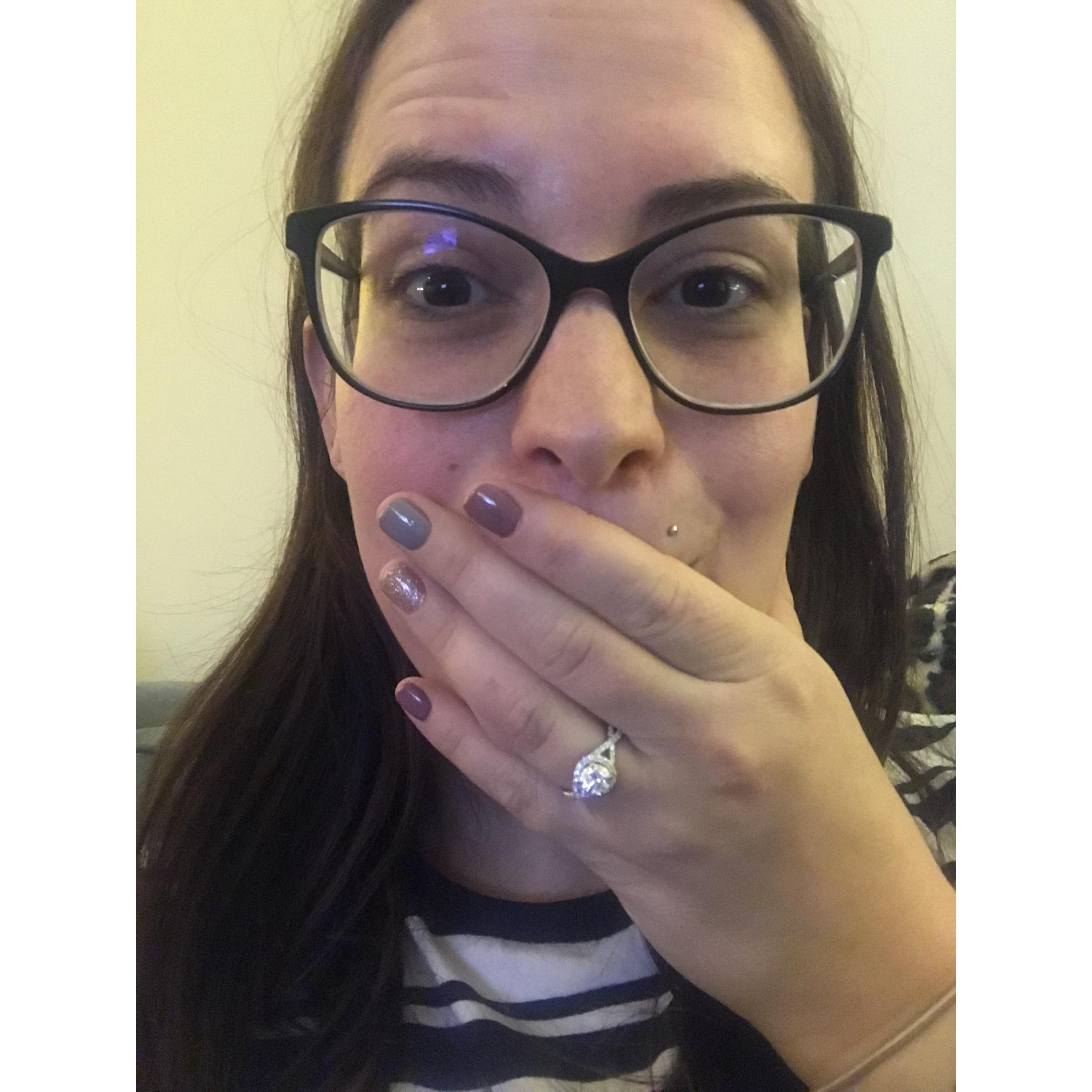 The moment I said Yes!