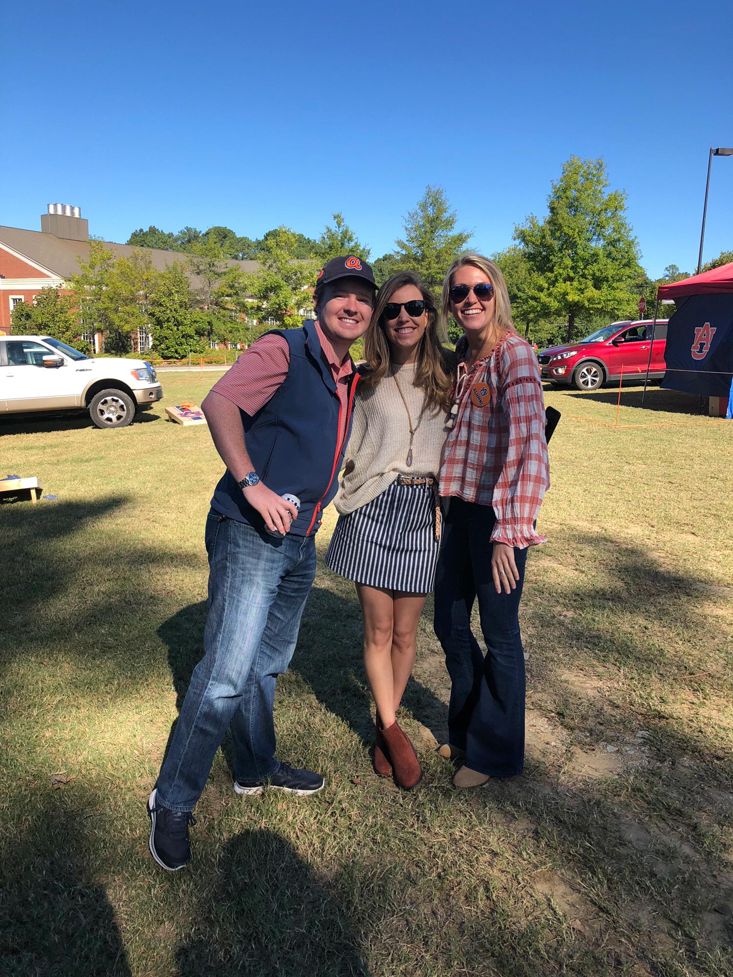 Visiting Auburn for a football game with friends, 2018!