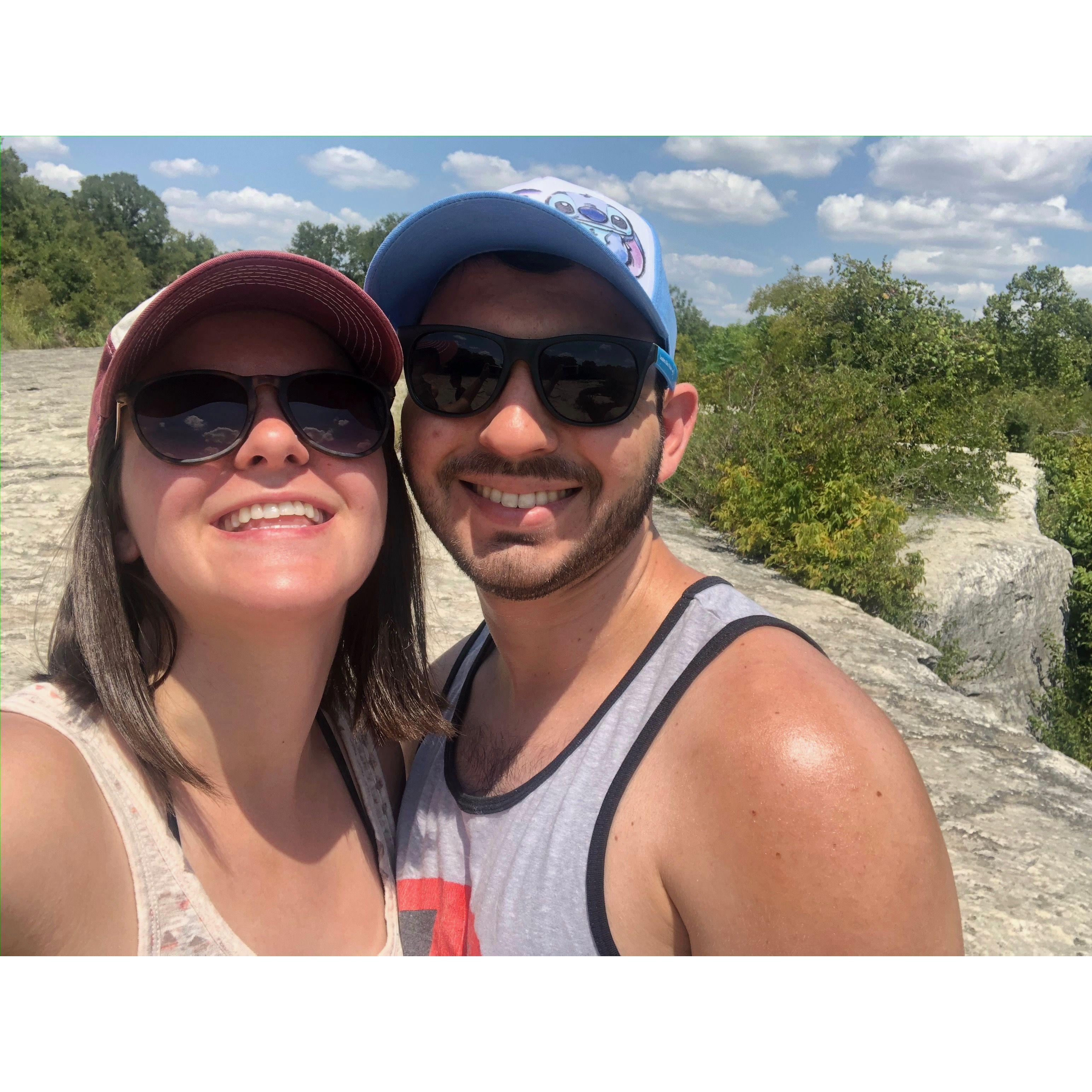 Summer 2020, the first trip we took together to Texas to visit Colby's family!