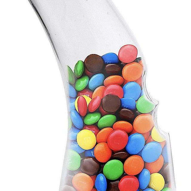 Cuisivin Snak Carafe Small Snack Dispenser, 10 oz, Clear