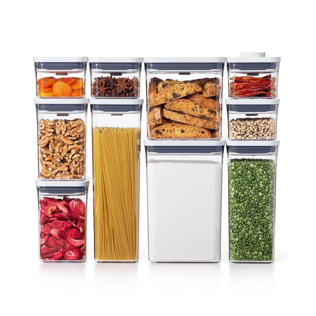 OXO Pop 10-Pc. Food Storage Container Set