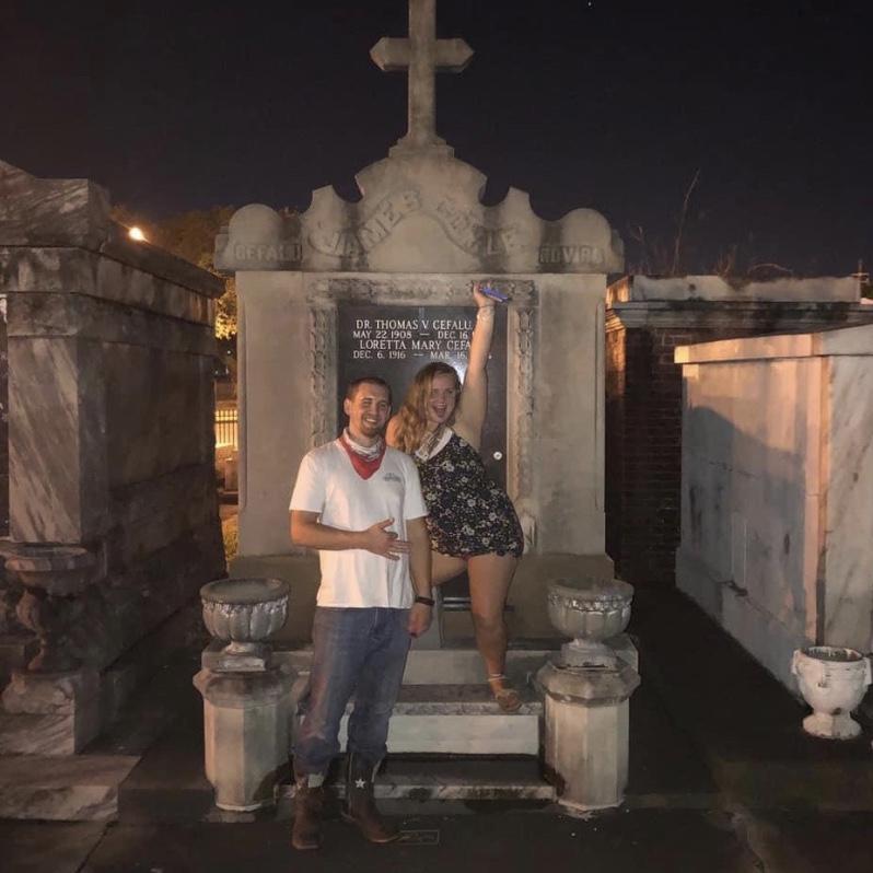 Our first vacation out of state together. New orleans!