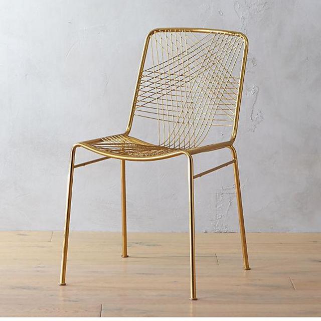 Alpha Brass Chair