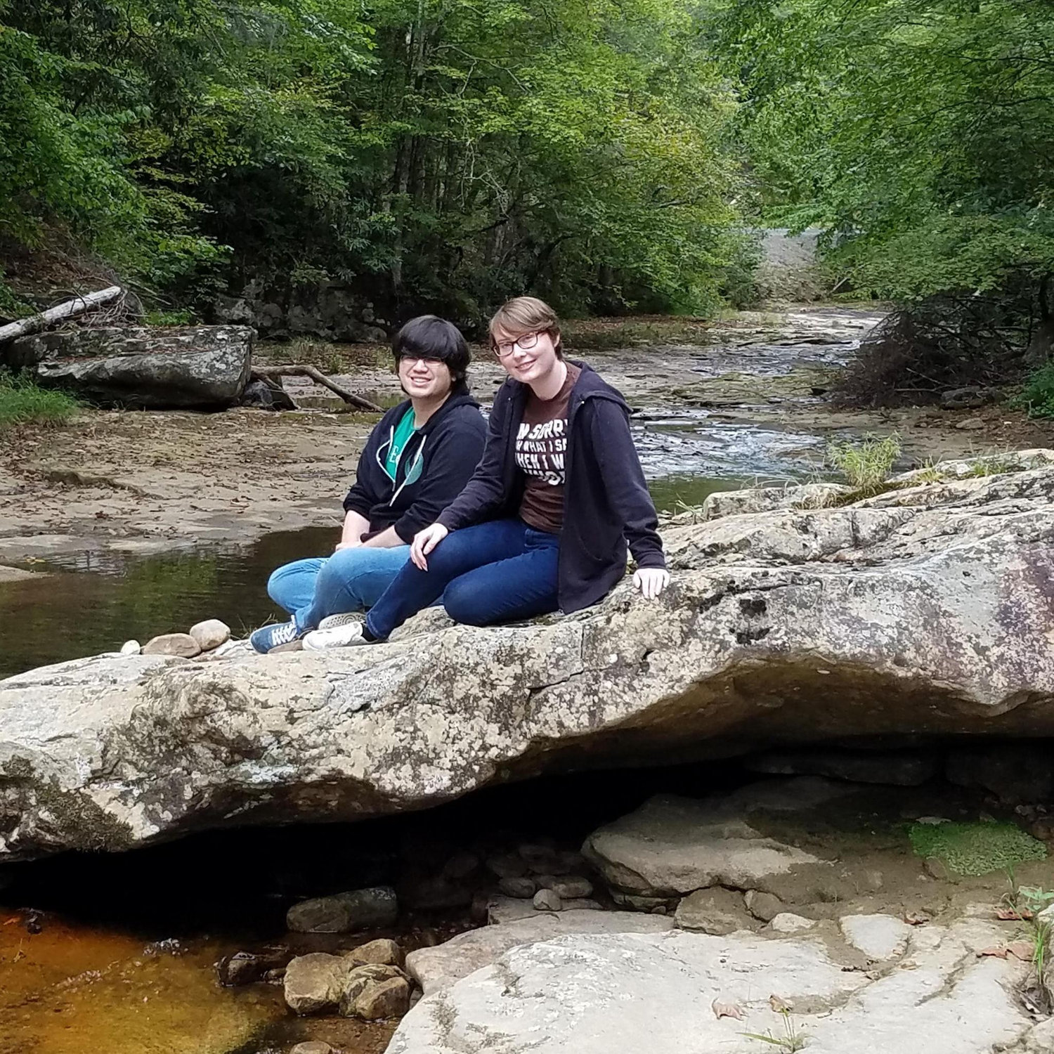 Visiting Kaslin's family in Scott County, VA in 2019.