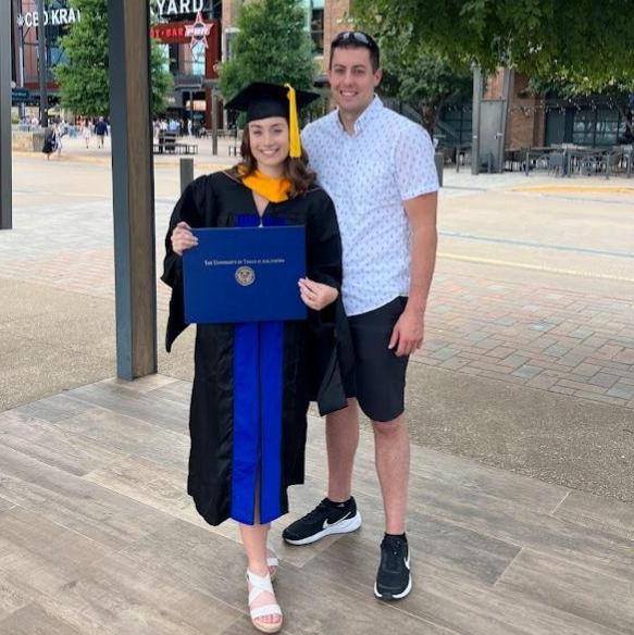 Courtney received her Master's Degree from UT Arlington