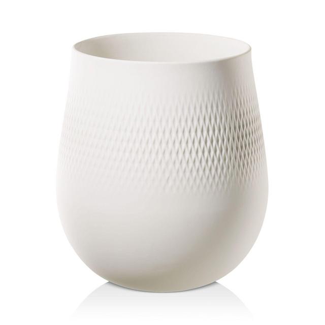 Villeroy & Boch Collier Blanc Vase Carre No. 1