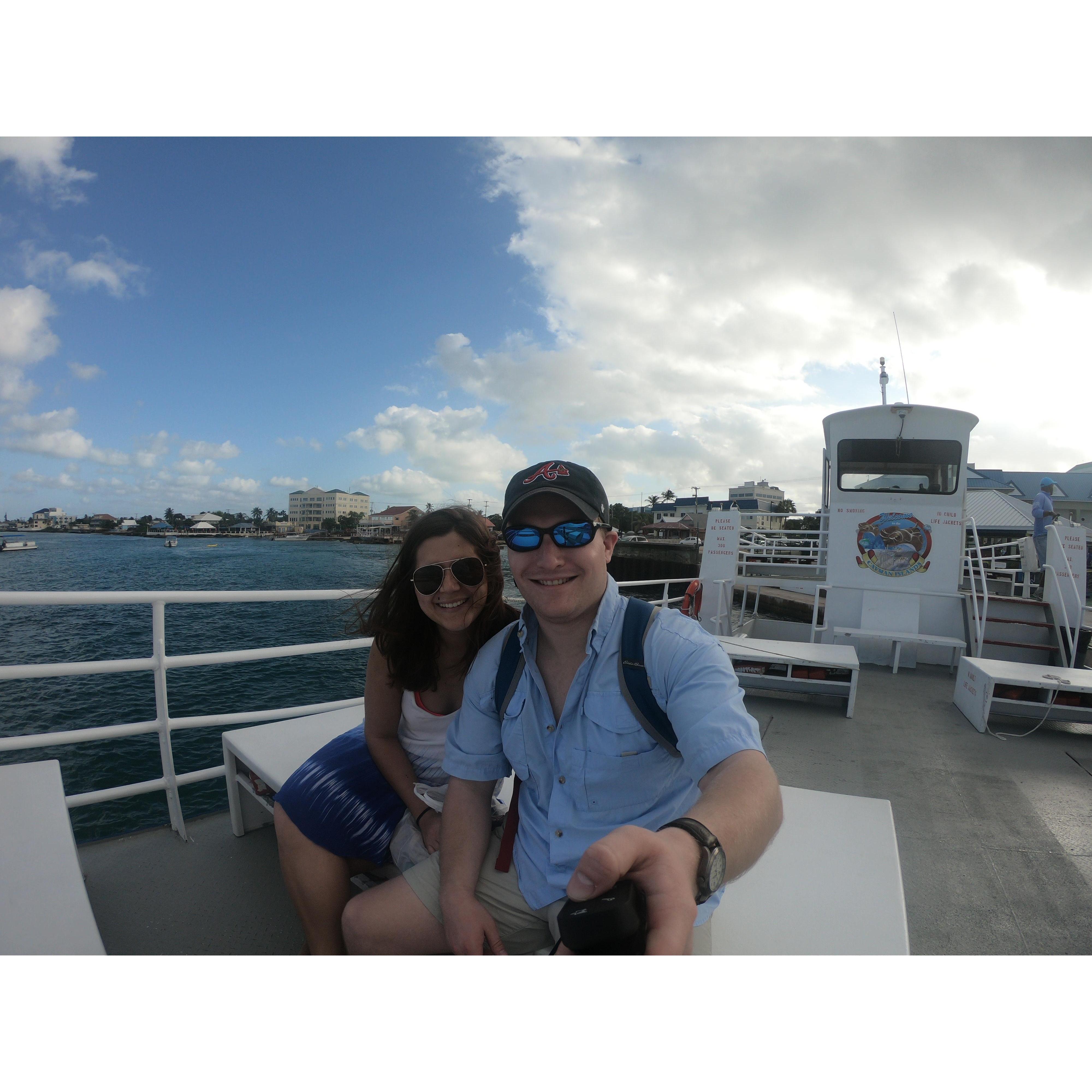 Our 1st vacation - cruise to Cayman Island and Mexico