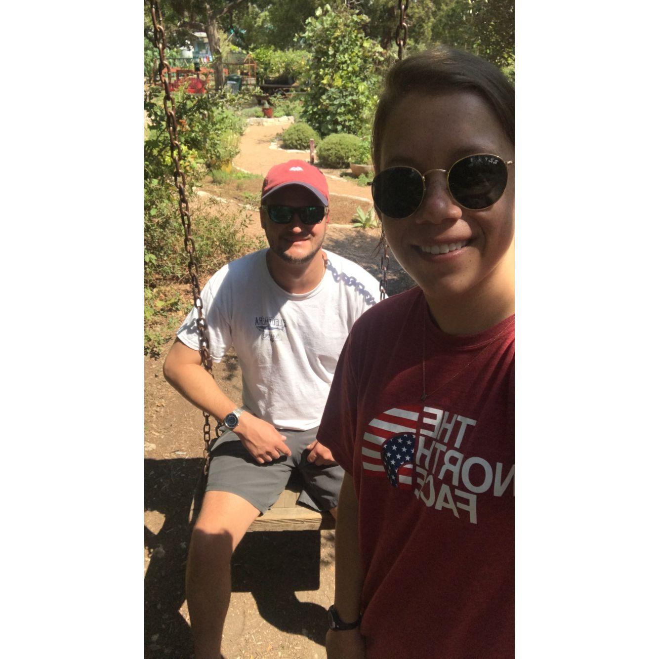 First time we went to our favorite nursery!