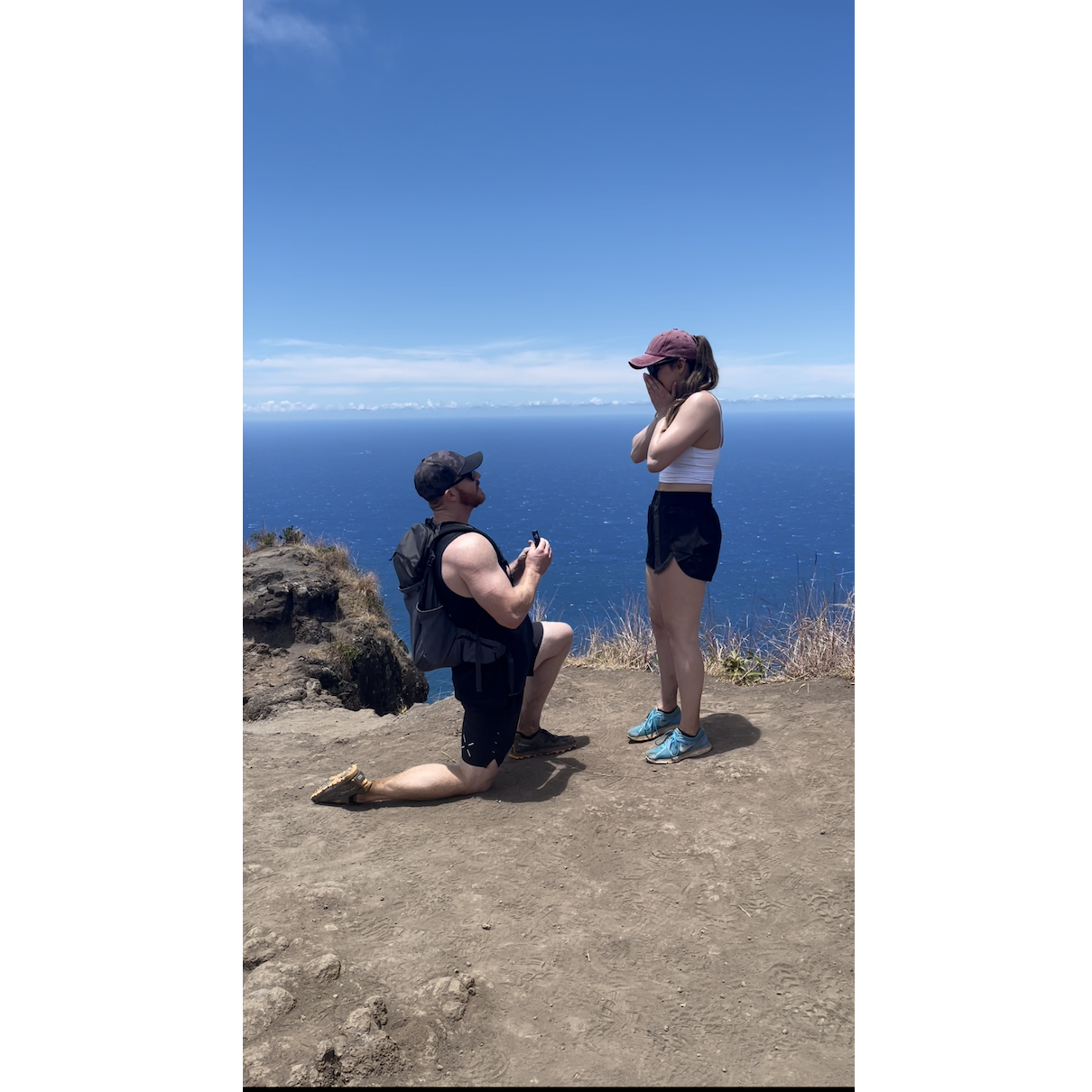 Zahra was shocked when Daniel popped the question on August 12, 2021.
