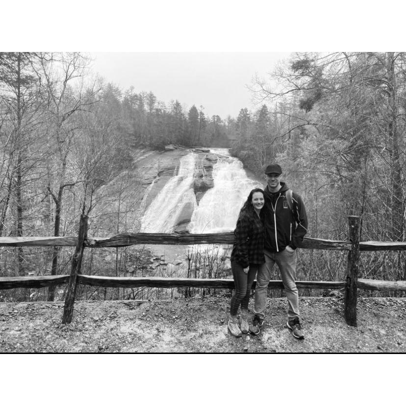 Valentines Day hike in Asheville, NC