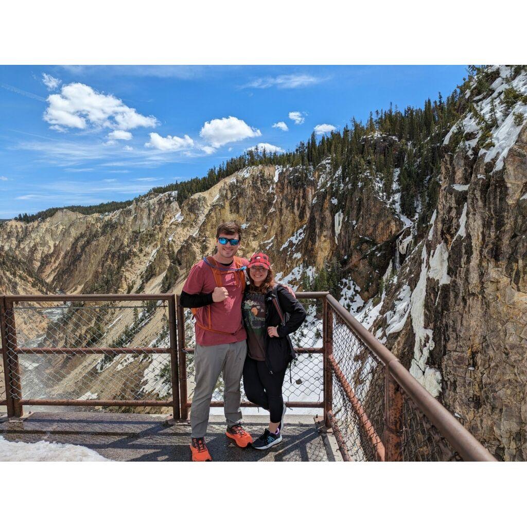 Our first vacation together. Tetons and Yellowstone