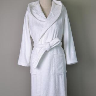 Terry Hooded Bathrobe